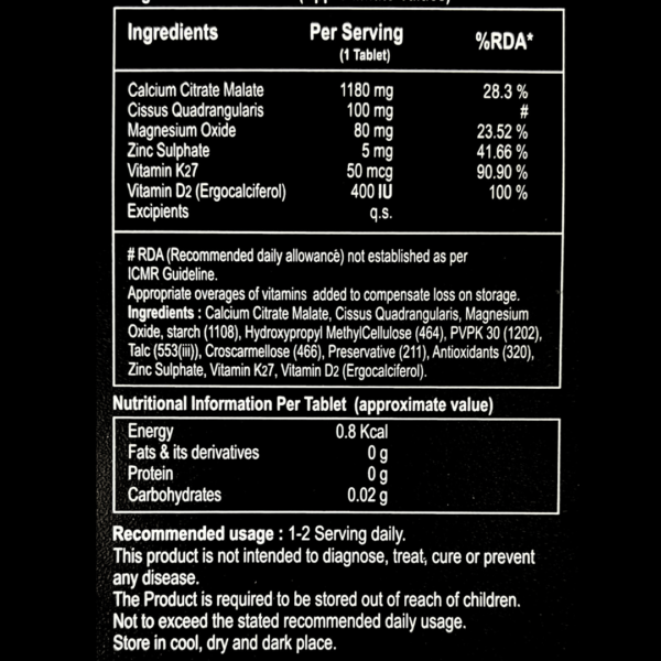C-Quest – Comprehensive Bone & Joint Health Supplement - Image 4