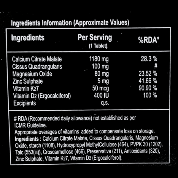 C-Quest – Comprehensive Bone & Joint Health Supplement - Image 3